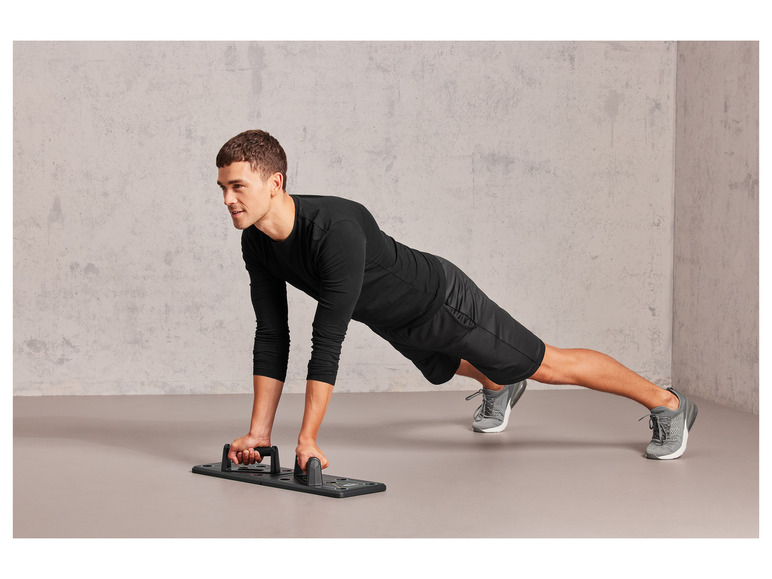 Gehe zu Vollbildansicht: CRIVIT Push-up-Board / Fitnessroller, mit ergonomischen Griffen - Bild 9