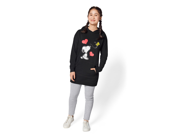 Gehe zu Vollbildansicht: Kinder Sweatkleid mit Kapuze - Bild 8