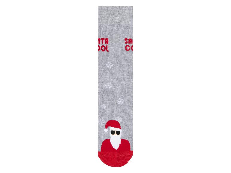 Gehe zu Vollbildansicht: LIVERGY® Herren Socken, 3 Paar, mit Weihnachtsdesigns - Bild 4