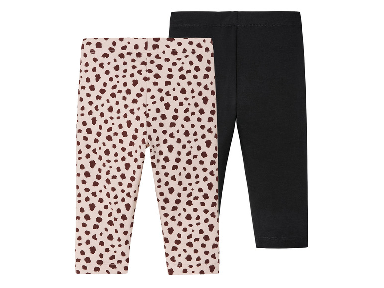 Gehe zu Vollbildansicht: lupilu® Kleinkinder Leggings »Capri«, 2 Stück - Bild 8