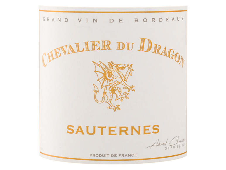 Chevalier süß, AOC du 2021 Sauternes Dragon Süßwein