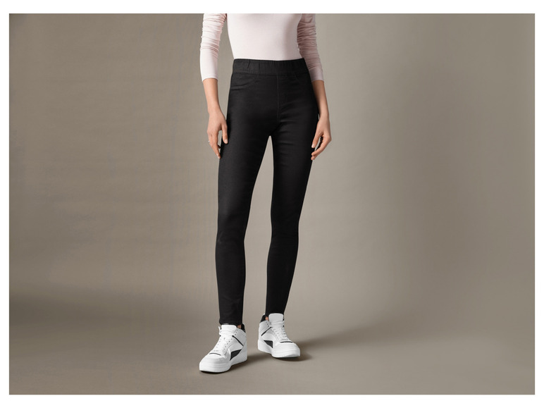 Gehe zu Vollbildansicht: esmara® Damen Thermo-Jeggings, hoher Baumwollanteil - Bild 7