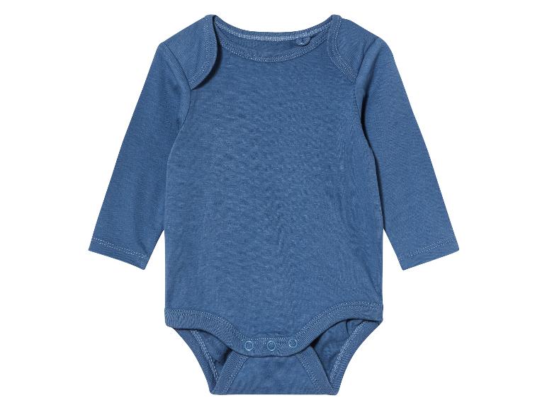 Gehe zu Vollbildansicht: lupilu® Baby Bodys, langarm, 3 Stück - Bild 3