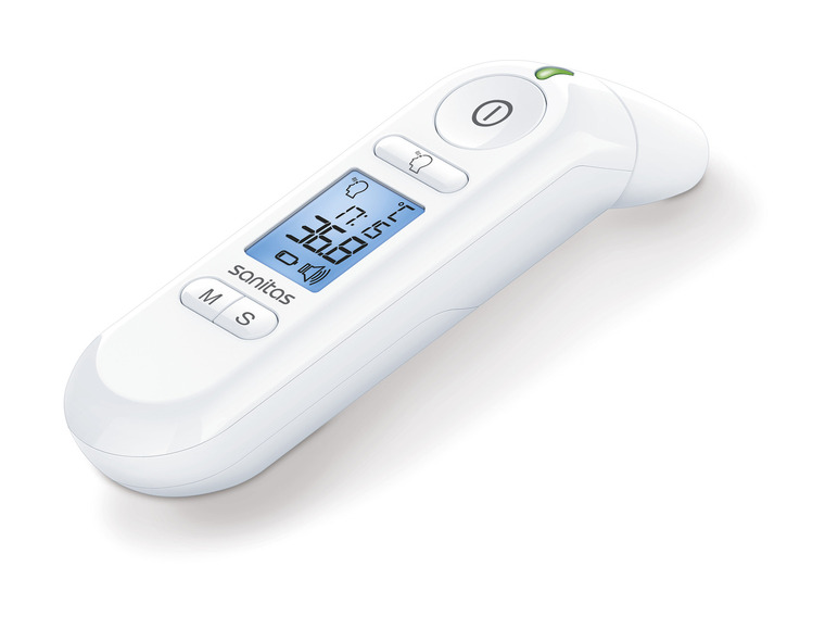 Multifunktions-Thermometer »SFT79«, SANITAS LED-Statusanzeige mit