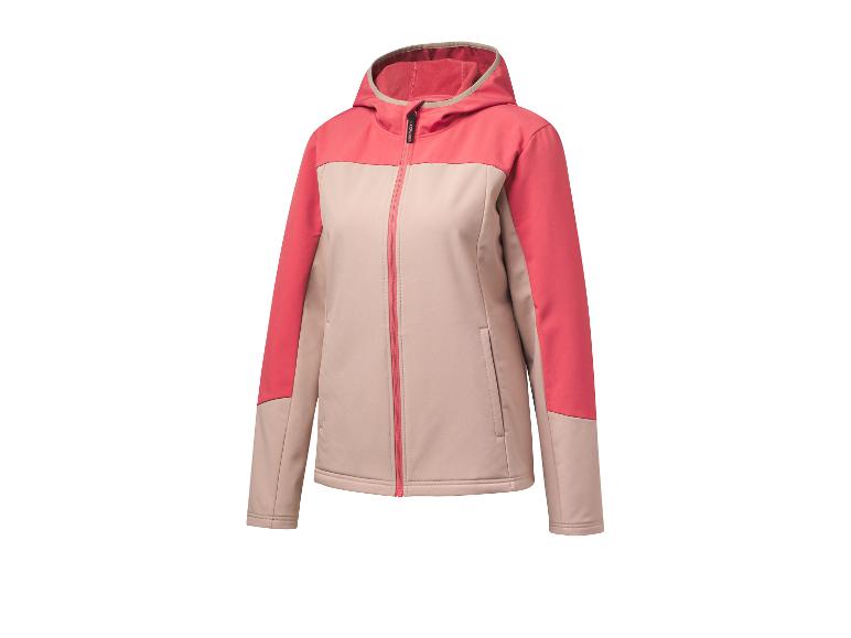 Gehe zu Vollbildansicht: CRIVIT Damen Thermo-Softshelljacke, wasserabweisendes Obermaterial - Bild 2