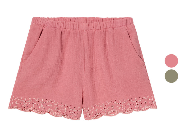 Gehe zu Vollbildansicht: lupilu® Kleinkinder Shorts aus reiner Baumwolle - Bild 1
