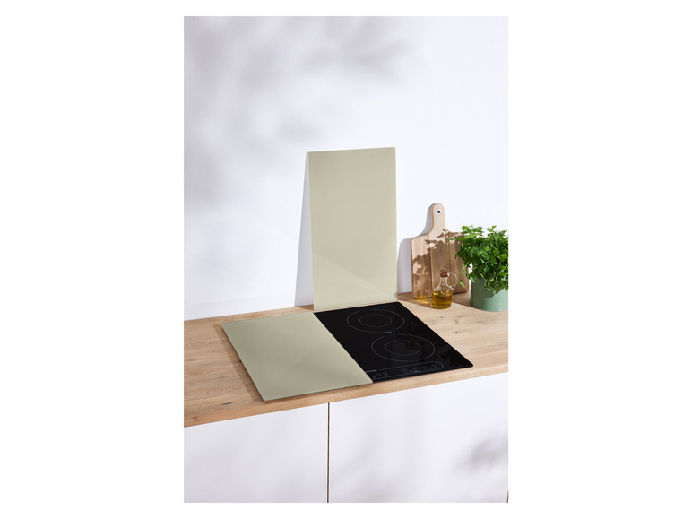 Gehe zu Vollbildansicht: LIVARNO home Glas-Herdabdeckplatten, 2 Stück - Bild 8