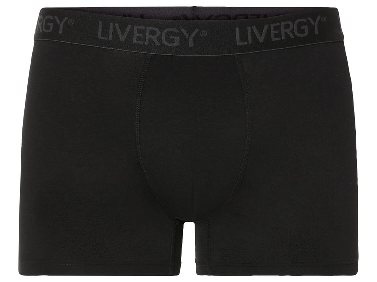 Gehe zu Vollbildansicht: LIVERGY® Herren Boxerhorts, 3 Stück, mit hohem Baumwollanteil - Bild 3