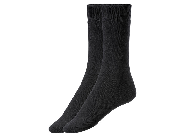 Gehe zu Vollbildansicht: LIVERGY® Herren Thermosocken, 2 Paar, mit Bio-Baumwolle - Bild 5