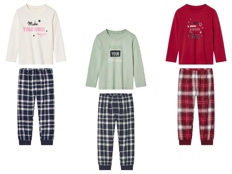 Gehe zu Vollbildansicht: lupilu® Kleinkinder Pyjama, aus reiner Baumwolle - Bild 1