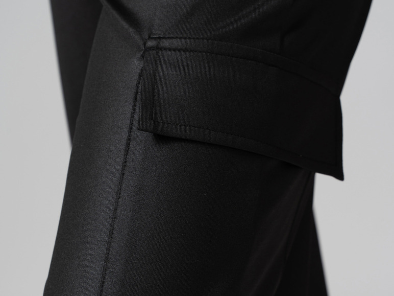 Gehe zu Vollbildansicht: esmara® Damen Cargohose mit Satin-Effekt, schwarz - Bild 8