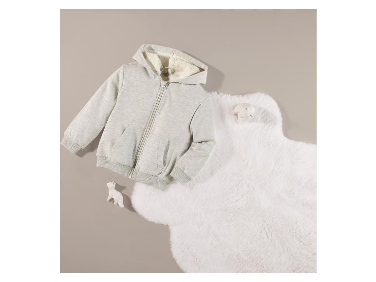 Gehe zu Vollbildansicht: lupilu® Kinder Sweatjacke, mit Teddyfutter - Bild 3