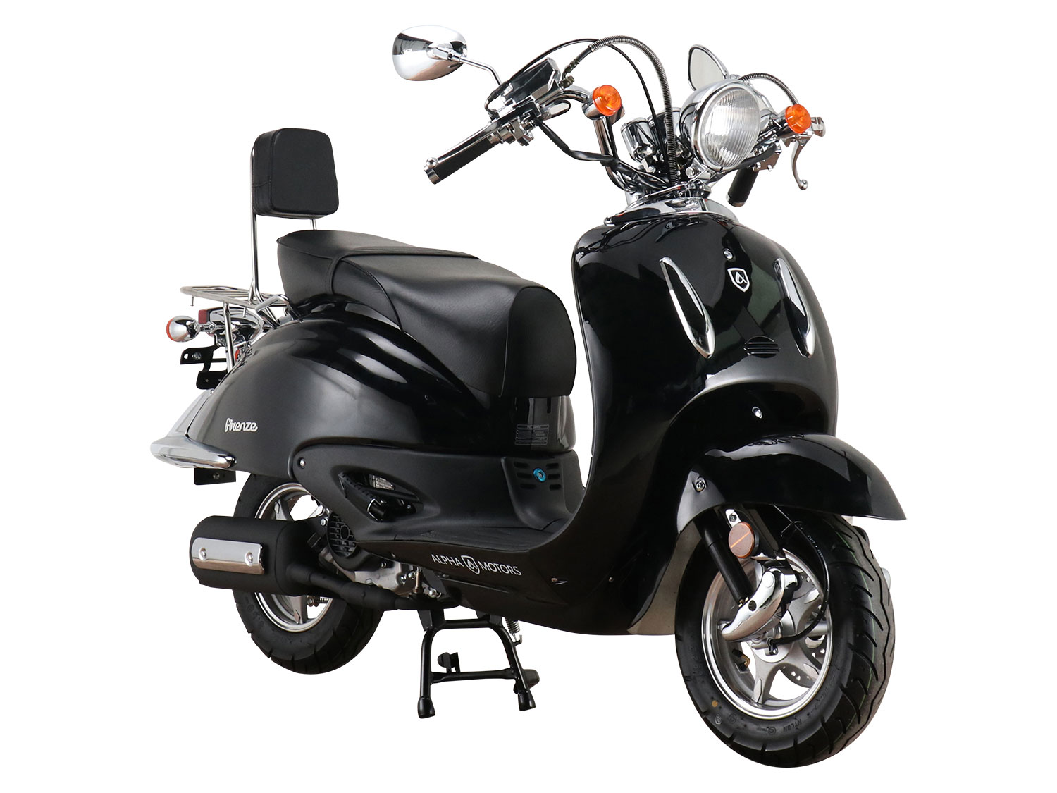 Flex-Tech Motorroller Firenze 125 ccm, schwarz günstig kaufen