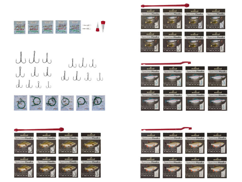 Gehe zu Vollbildansicht: Rocktrail Vorfachhaken-Set - Bild 1