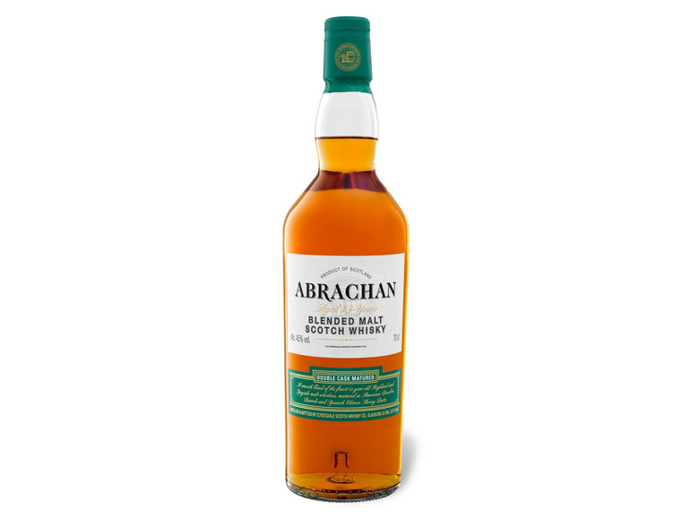Abrachan Double Cask Matured Jahre Geschenkbox 45% Whisky 13 Malt Blended mit Vol Scotch
