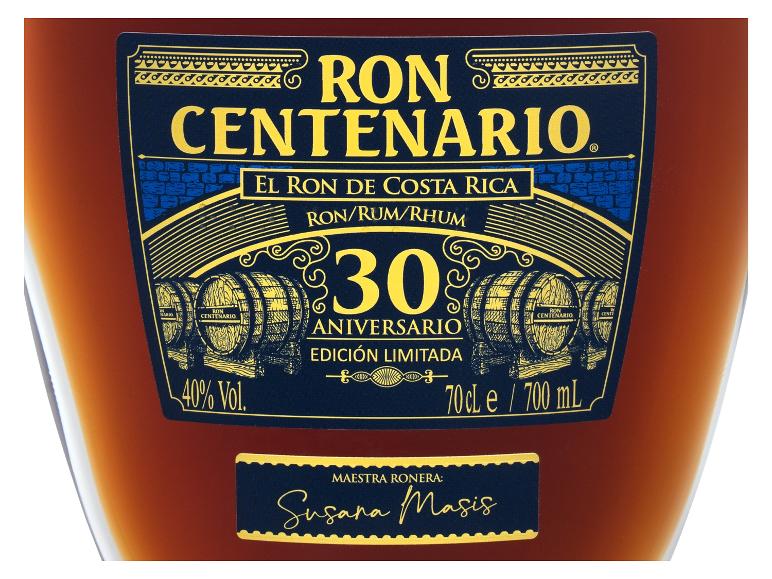 Gehe zu Vollbildansicht: Ron Centenario 30 Aniversario Edición Limitada Rum mit Geschenkbox 40% Vol - Bild 3