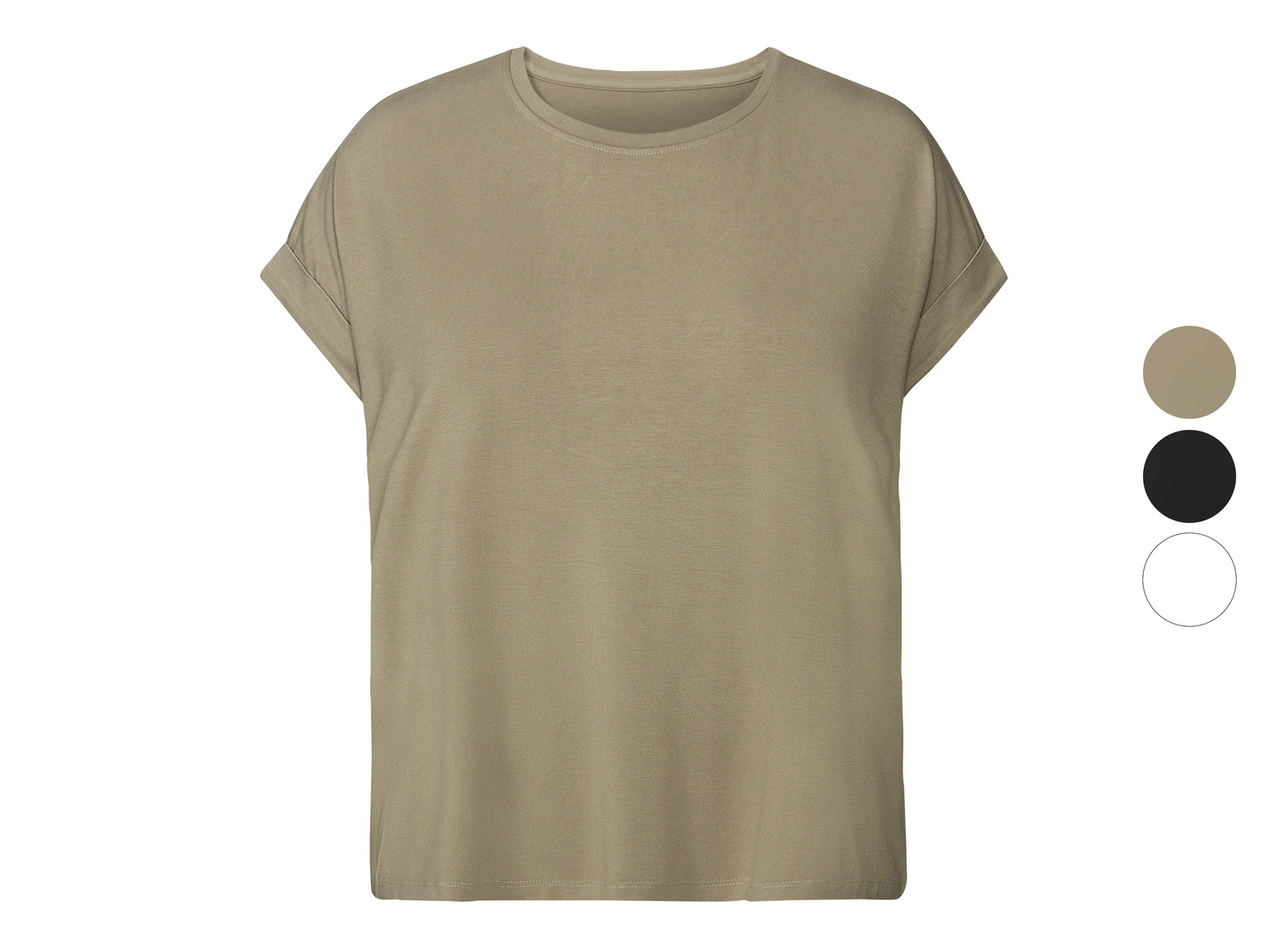 esmara® Damen T-Shirt mit Viskose online kaufen