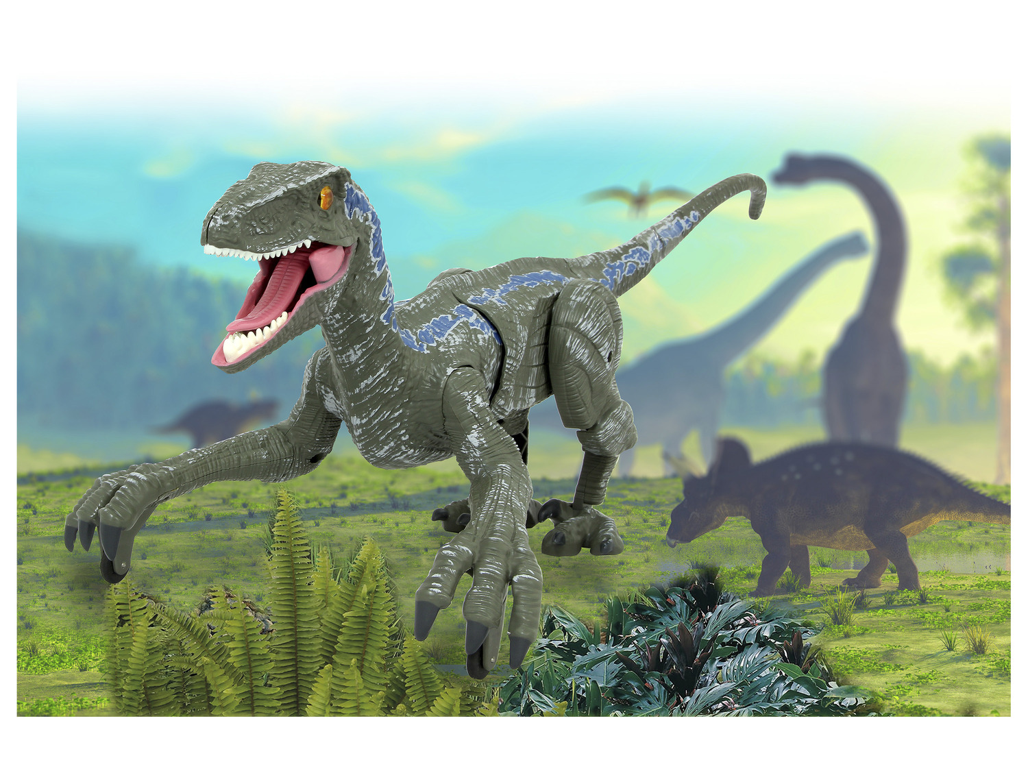 Sound und Dinosaurier mit »Velociraptor«, JAMARA Licht