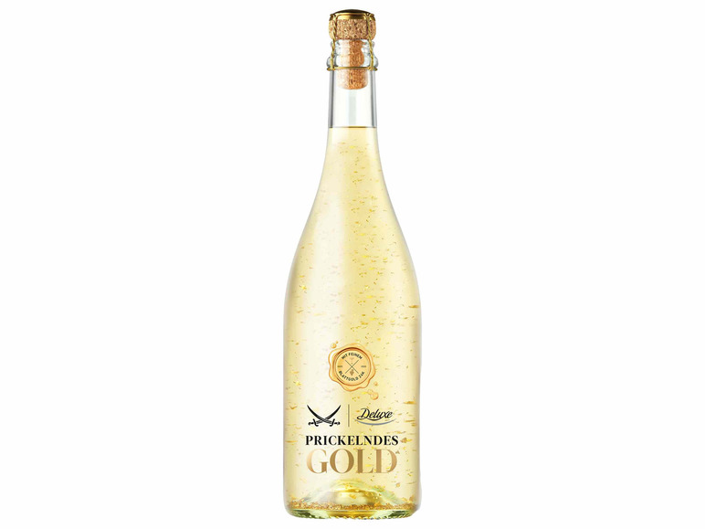 SANSIBAR Deluxe Schaumweinhaltiges Aromatisiertes Prickelndes Getränk Gold