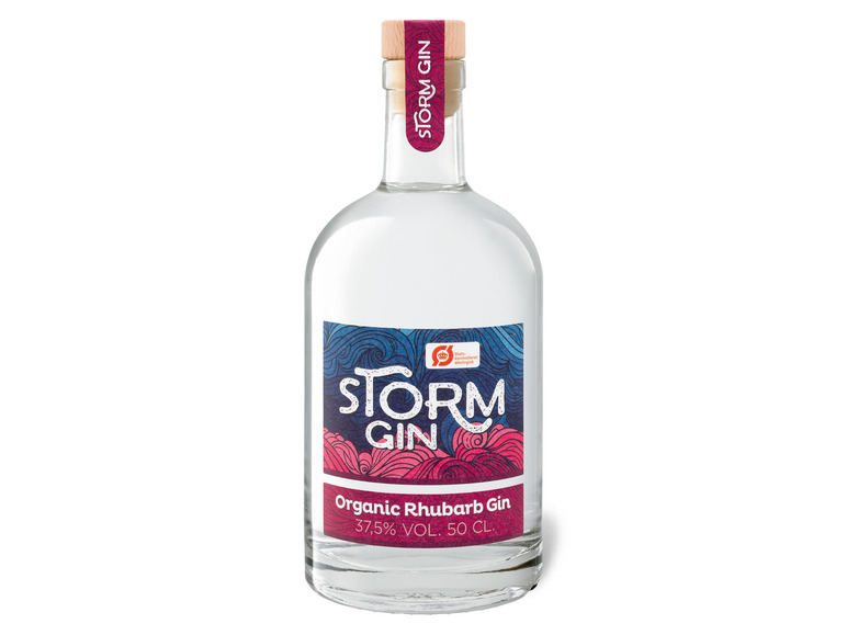 BIO Storm Gin Vol Rhabarber 5% 37