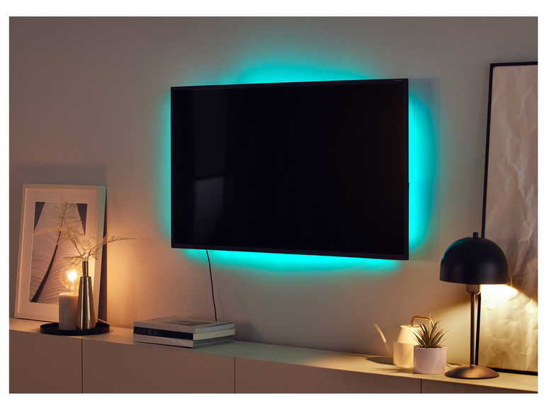 Gehe zu Vollbildansicht: LIVARNO home LED TV Hintergrundbeleuchtung, 4 x 50 cm - Bild 6