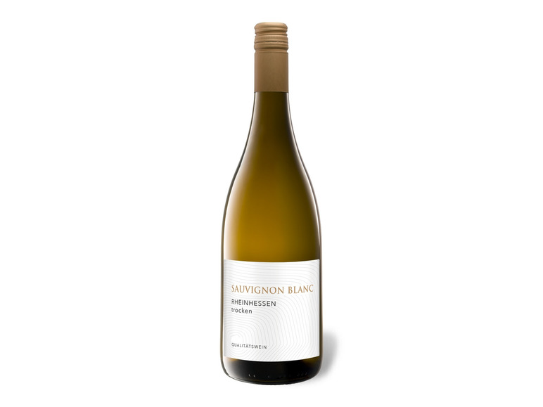 Gehe zu Vollbildansicht: Sauvignon Blanc Rheinhessen trocken, Weißwein 2023 - Bild 1