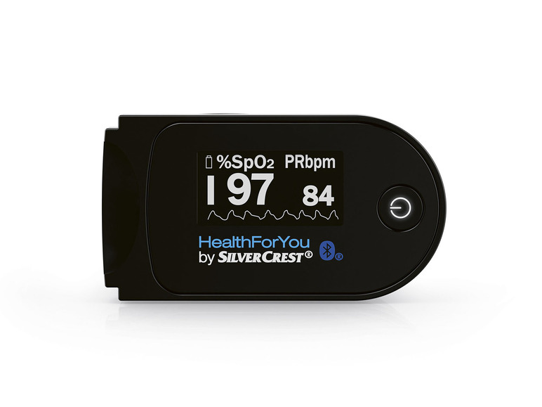 55«, App Silvercrest mit HealthForYou Pulsoximeter by »SPO