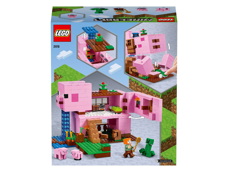 21170 »Das Minecraft Lego Schweinehaus«