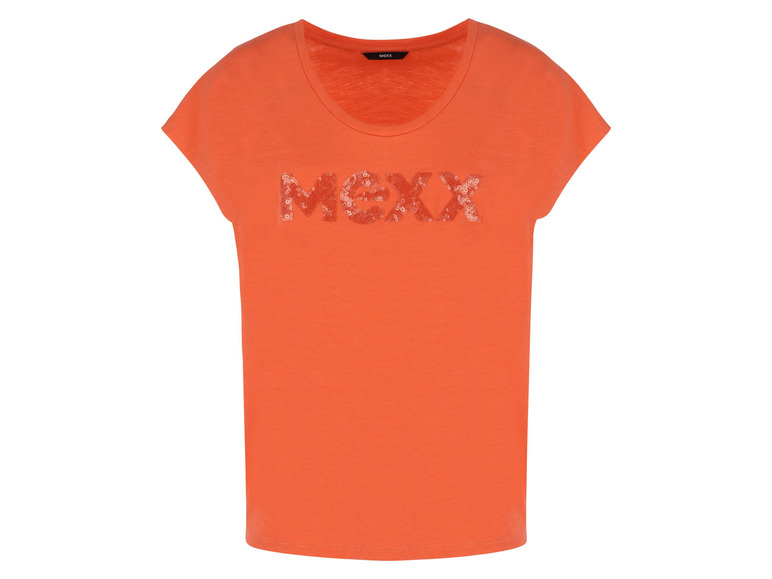 Gehe zu Vollbildansicht: MEXX Damen T-Shirt, mit Logo, Regular Fit - Bild 4