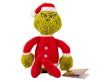 Plüschtier »Grinch«, 30 cm, im Weihnachtsmann-Kostüm