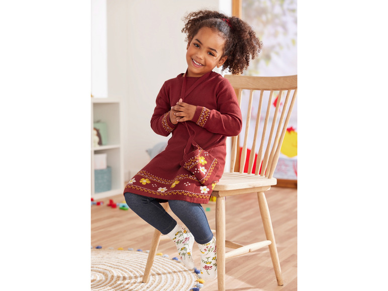 Gehe zu Vollbildansicht: lupilu® Kleinkinder Strickkleid inkl. passenden Umhängetäschchens - Bild 14