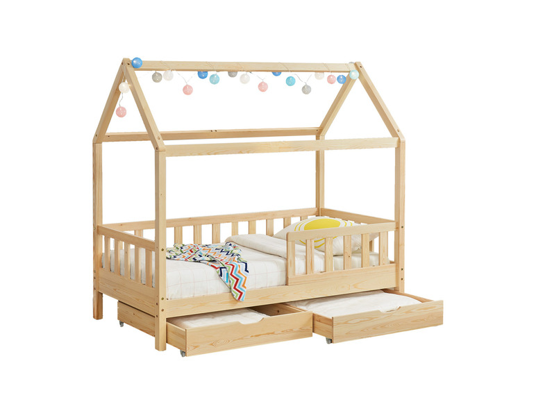 Gehe zu Vollbildansicht: Juskys Kinderbett »Marli«, im skandinavischen Design - Bild 21