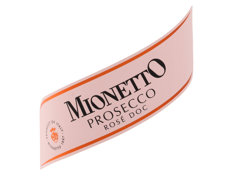 extra dry, Mionetto Prosecco Rosé Schaumwein DOC