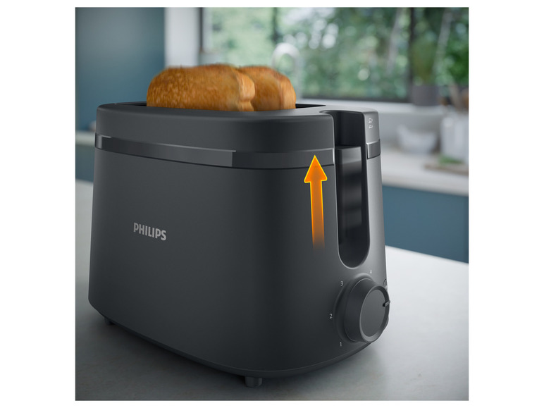 Gehe zu Vollbildansicht: PHILIPS Toaster »Daily HD2510/90«, 6 Bräunungsstufen - Bild 5