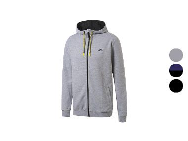 CRIVIT Herren Sweatjacke, mit Baumwolle