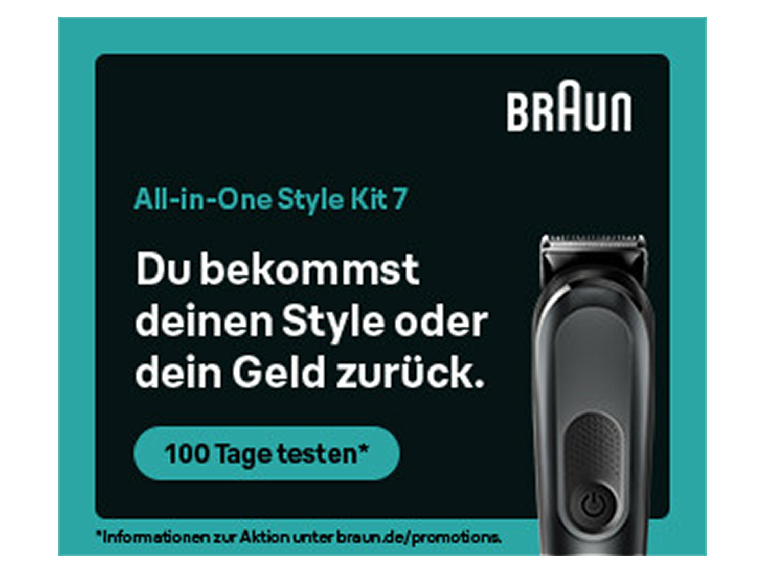 BRAUN All-in-One Style Kit | »MGK7410« LIDL