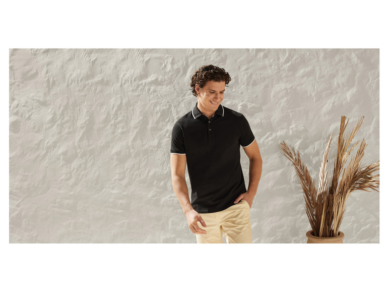 Gehe zu Vollbildansicht: LIVERGY® Herren Poloshirt aus reiner Bio-Baumwolle - Bild 6