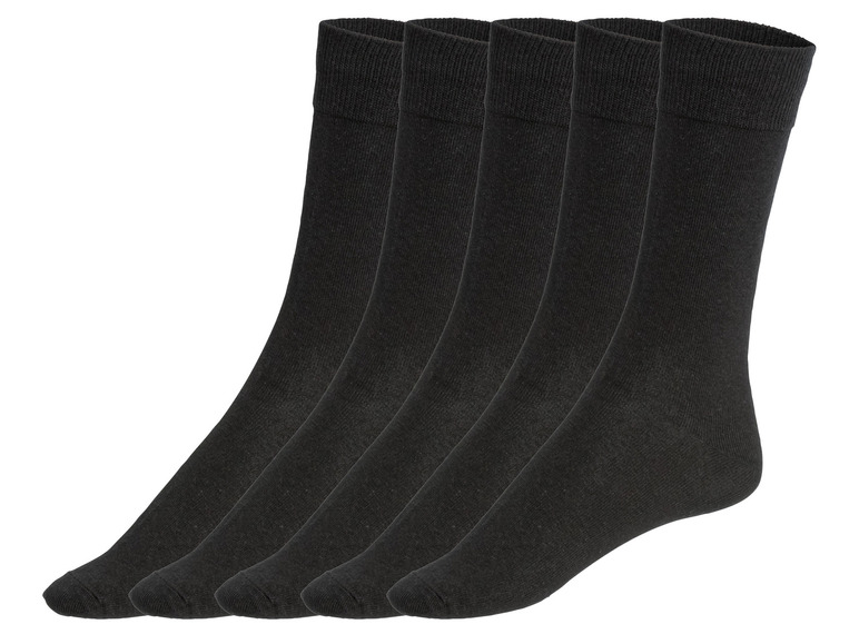 Gehe zu Vollbildansicht: LIVERGY® Herren Socken, 5 Paar, mit Bio-Baumwolle - Bild 8