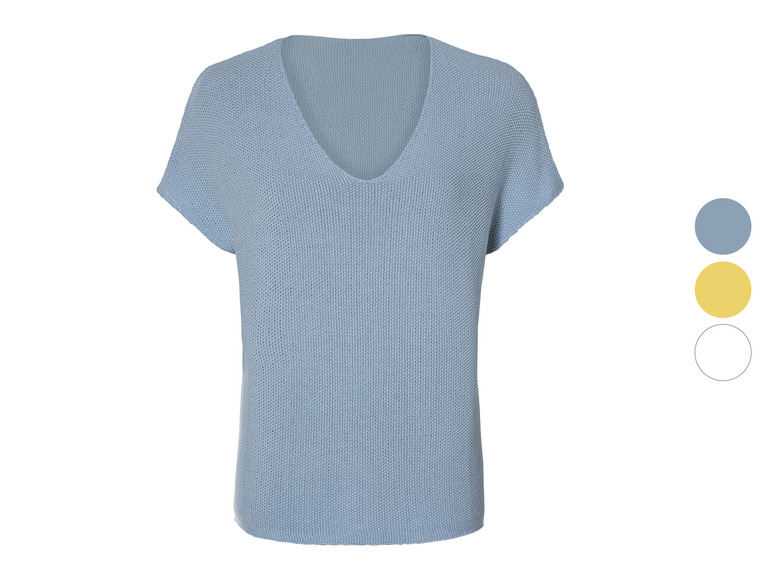 Gehe zu Vollbildansicht: esmara® Damen Pullover, modischer Strukturstrick - Bild 1