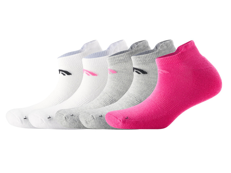 Gehe zu Vollbildansicht: CRIVIT Damen Sport-Sneakersocken, 5 Paar, mit Bio-Baumwolle - Bild 2