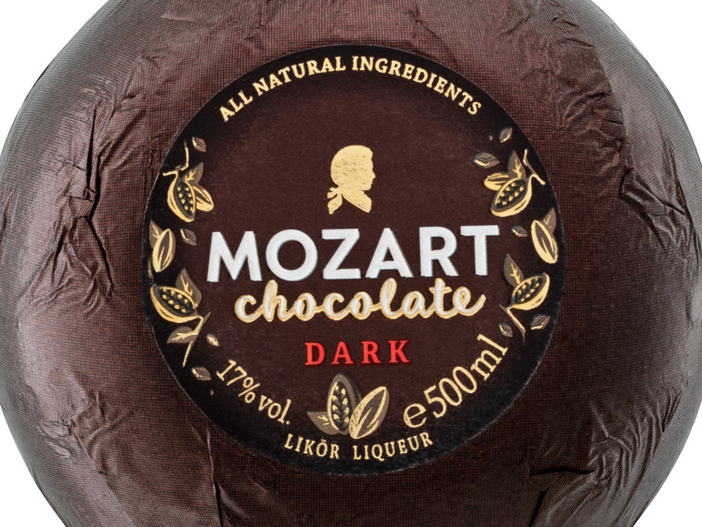 Mozart Dark Chocolate vegan 17% Vol Liqueur