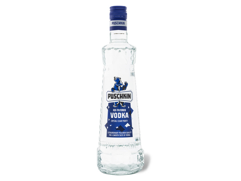 Puschkin Ice-Filtered Vodka 37,5% Vol