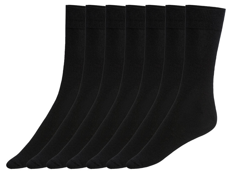 Gehe zu Vollbildansicht: LIVERGY® Herren Socken, 7 Paar, weicher, elastischer Rippbund - Bild 7