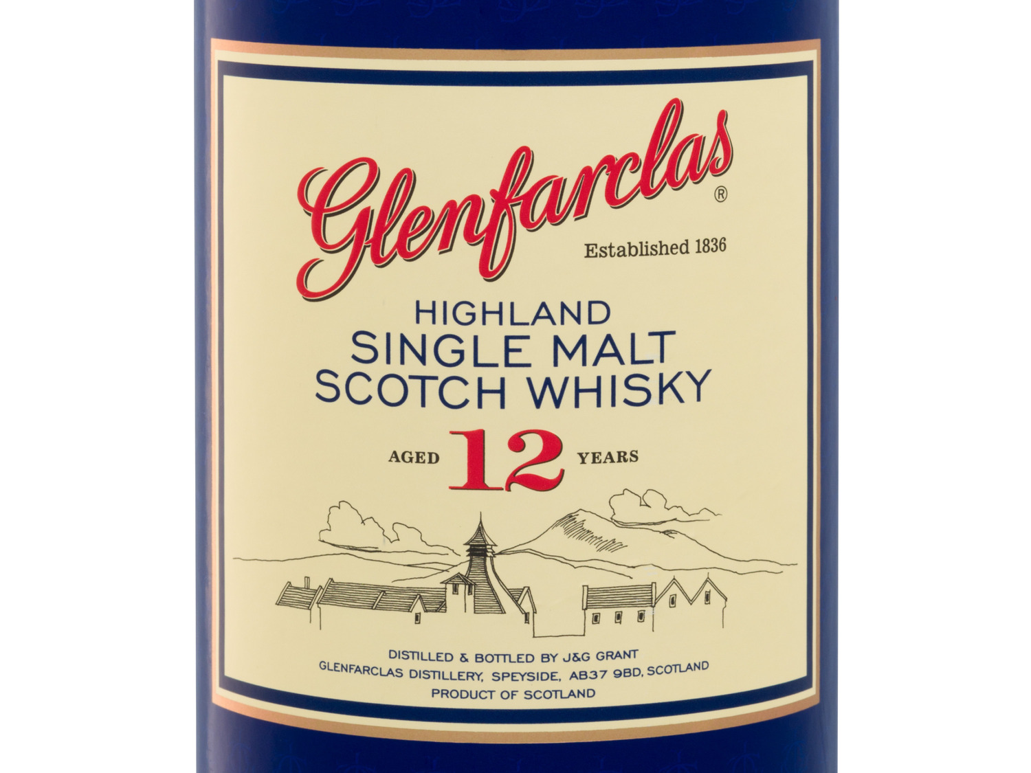 Highland Whisky Malt 12 Glenfarclas Jahr… Single Scotch