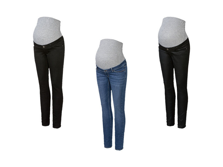 Gehe zu Vollbildansicht: esmara® Damen Umstandsjeans, Skinny Fit, mit weichem, elastischem Bund - Bild 1