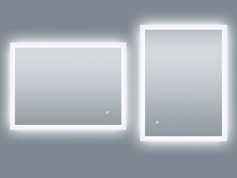 Gehe zu Vollbildansicht: axentia LED-Spiegel, modernes, zeitloses Design - Bild 21
