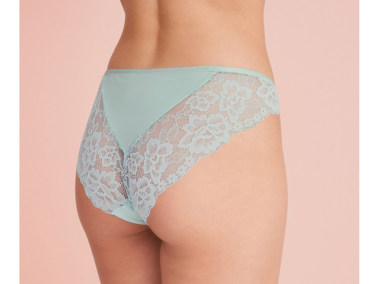 Gehe zu Vollbildansicht: esmara® Damen Minislips, 3 Stück, mit eleganter Spitze - Bild 6