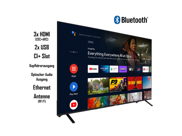 Gehe zu Vollbildansicht: TELEFUNKEN Fernseher »XUAN751S« Android Smart TV 4K UHD - Bild 11