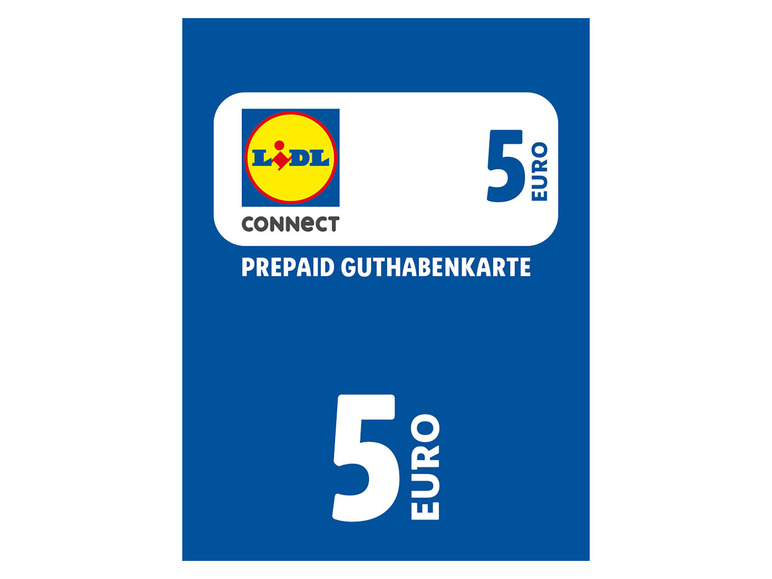 Connect 5€ Guthabenkarte über Lidl