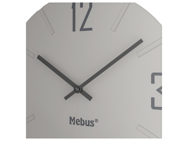 Gehe zu Vollbildansicht: MEBUS Quarzwanduhr, mit Sweep Movement - Bild 19